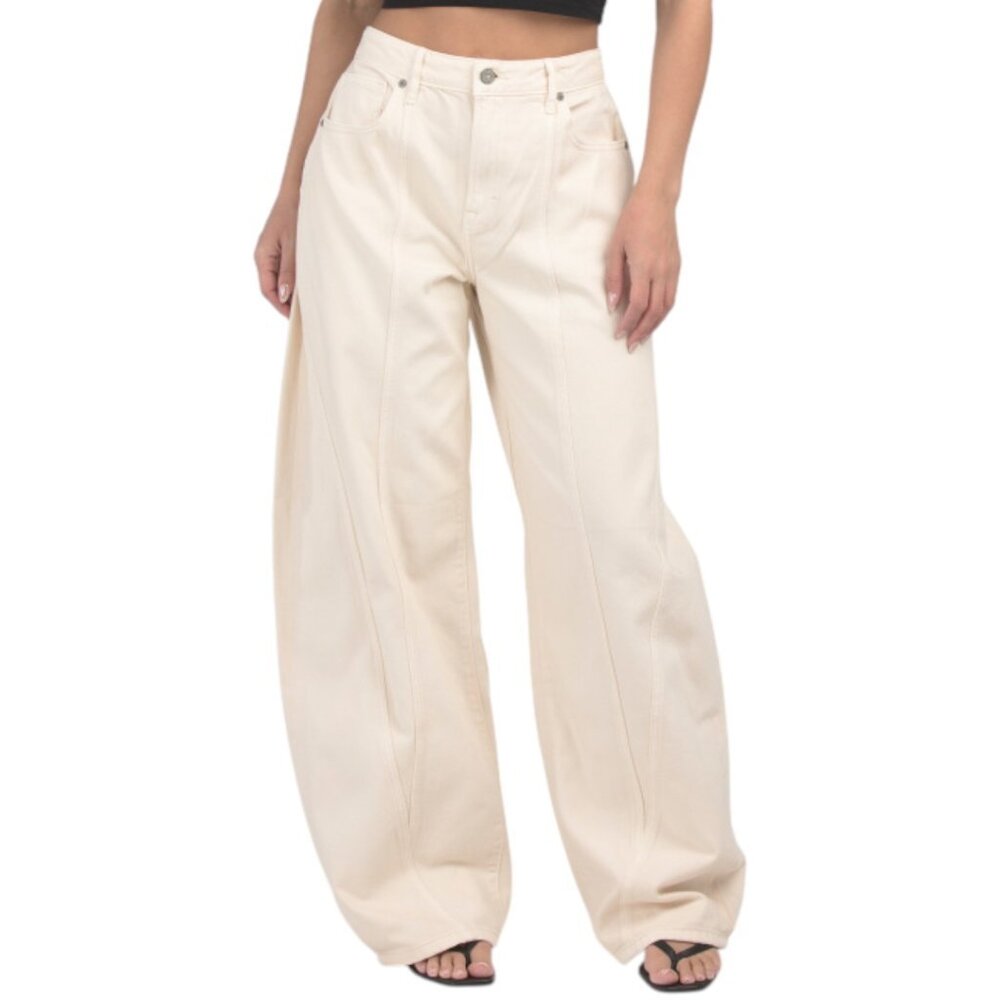 Women's barrel cut Hidden jeans